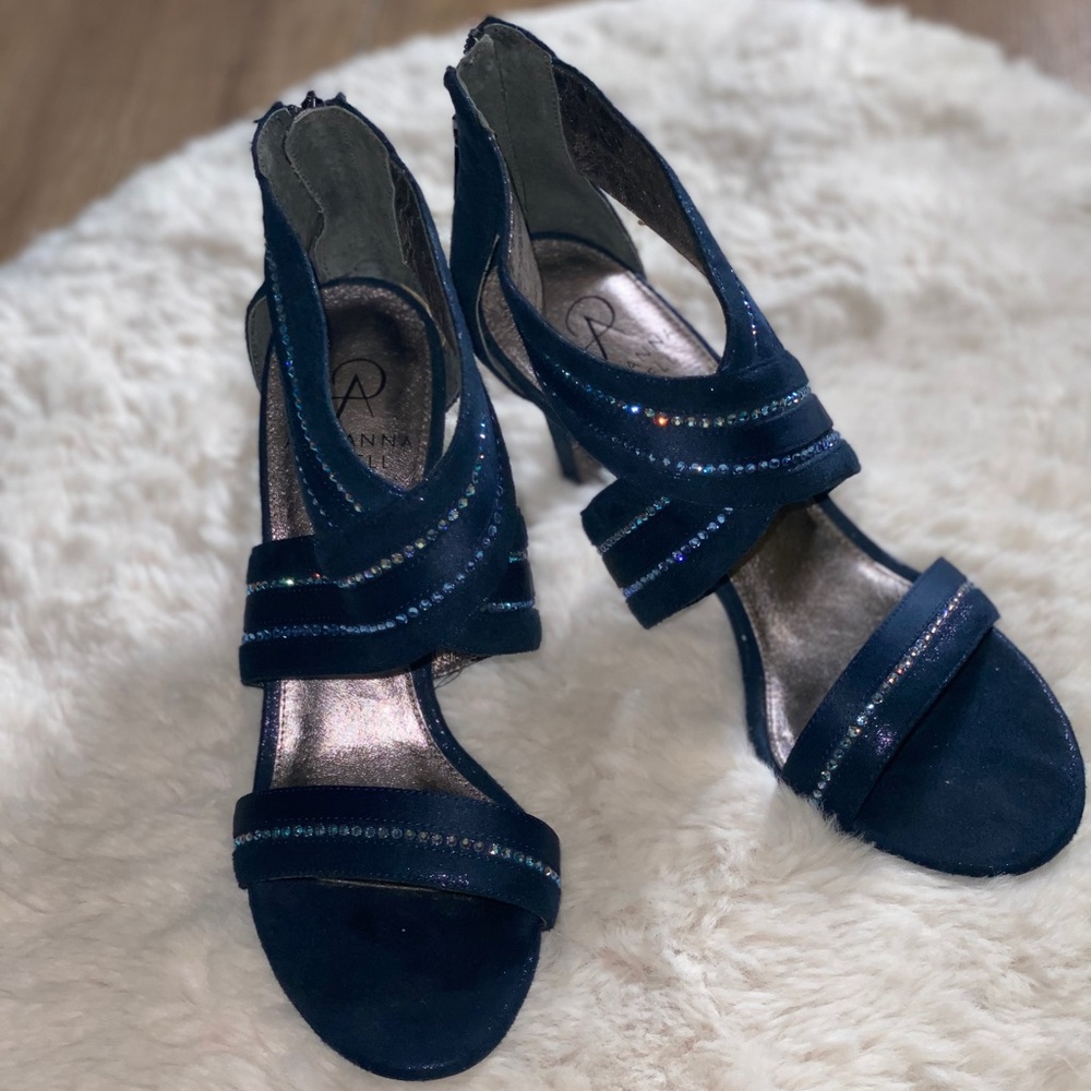 Adrianna Papell rhinestone heels